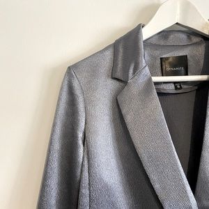 Dynamite metallic-like blazer